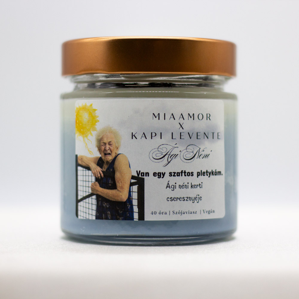 Kapi Levente Ági néni gyertya Miaamor